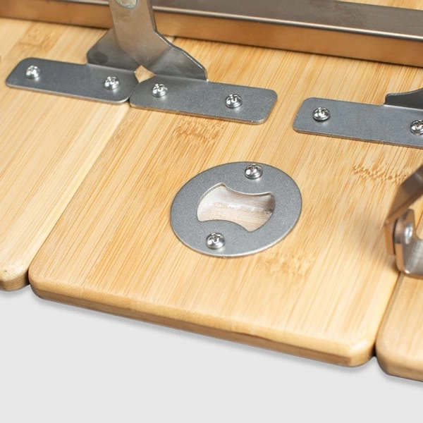 Zempire Kitpac V2 Campingtafel - Standaard - 65 X 50 - Bamboe 5 Zempire Kitpac V2 Campingtafel - Standaard - 65 X 50 - Bamboe - Afbeelding 5