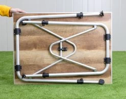 Dometic Zero Light Oak Medium Campingtafel - 80 X 60 Cm 10 Dometic Zero Light Oak Medium Campingtafel - 80 X 60 Cm -Kortingswinkel voor outdoorartikelen zerolightmedium